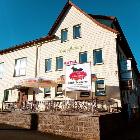 Hotel & Restaurant Zum Adlersberg Schleusingen Buitenkant foto